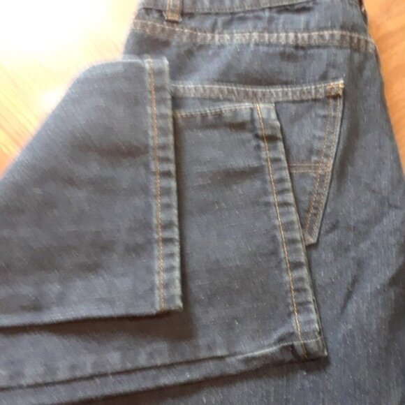 Cambridge Classic Men's 5 Pocket Dark Wash Jeans - Picture 5 of 8